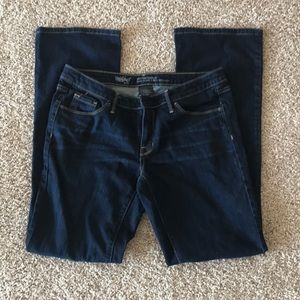 Mossimo Denim midrise bootcut jeans dark 8 / 28R